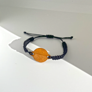 bracelet NFC - bijoux personnalisés et connecté en bois